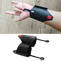 Super Hero Cosplay Web Shooter Spider Launcher Silica Gel Wristband Props Accessories