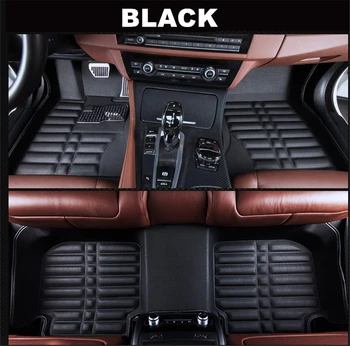 

SJ 3D Waterproof Custom Car Floor Mats Front & Rear FloorLiner Styling Auto Carpet Mat For VOLKSWAGEN VW Tiguan 2012 13 14-2019