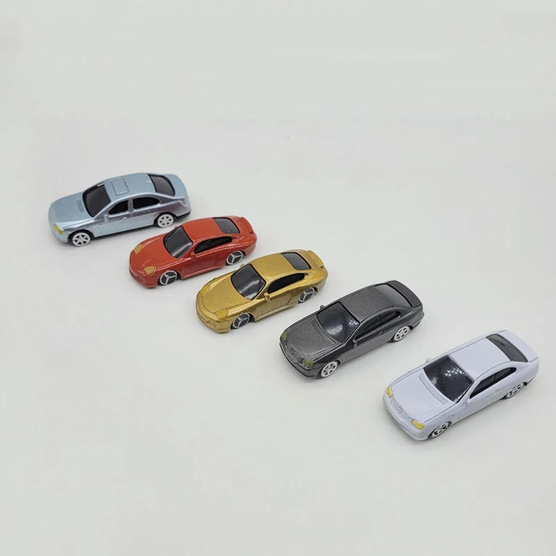 5Pcs Model Car Miniature Architecture Vehicle Railway Train Layout Landscape HO/TT/N scale Toy GIfts 1:75 1:87 1:100 1:150 1:200