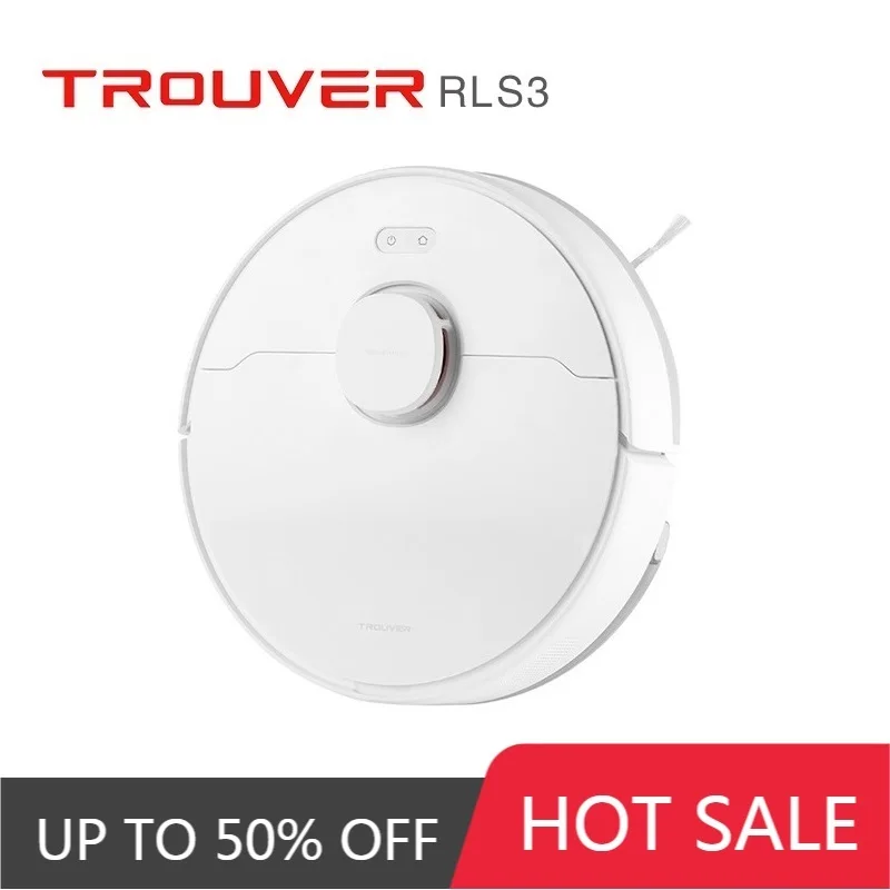 US $326.39 TROUVER Robot LDS VacuumMop Finder RLS3 For Home Cleaner Sweeping Washing Mopping 2000PA Cyclone Suction Dust XIAOMI MIJIA APP