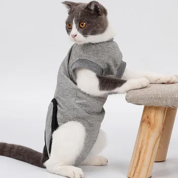 

Dog Cat Jumpsuit Cat Sterilization After The Sterilization Surgery Jumpsuit Puppy Skin Disease Anti-scratch Body Straps Coat