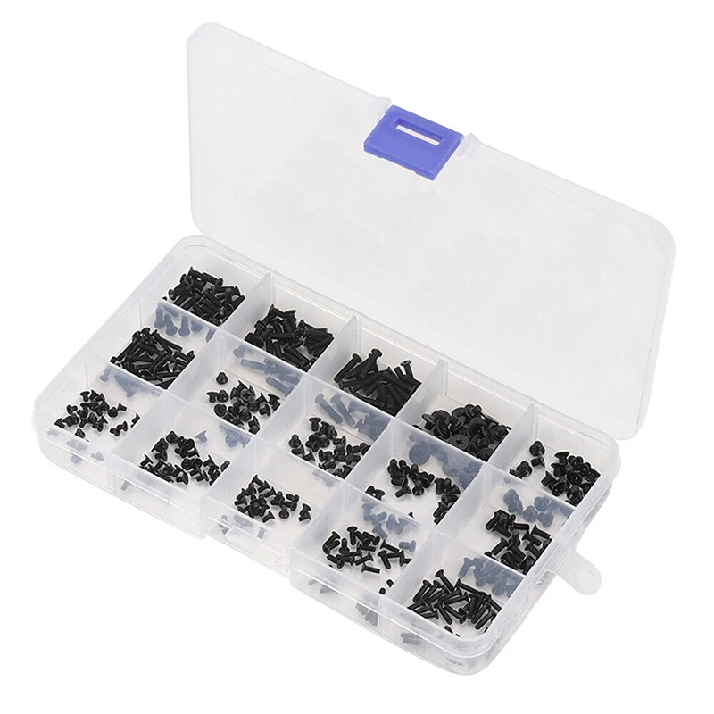 450pcs/Set Screws Nuts Bolts Assorted Repair Tool For Laptop Phone Computer Compatible With All General Laptops