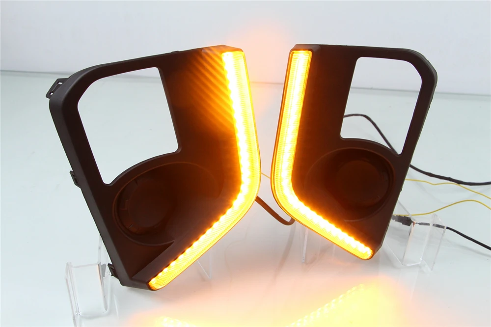 2 предмета в комплекте для Mitsubishi Triton L200 2019 2020 LED DRL Габаритные огни Противотуманные