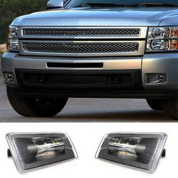 

Car LED Fog Lights Dedicated Daytime Running Lights for Chevrolet Silverado AVALANCHE SUBURBAN TAHOE GMC YUKON 2007-2015
