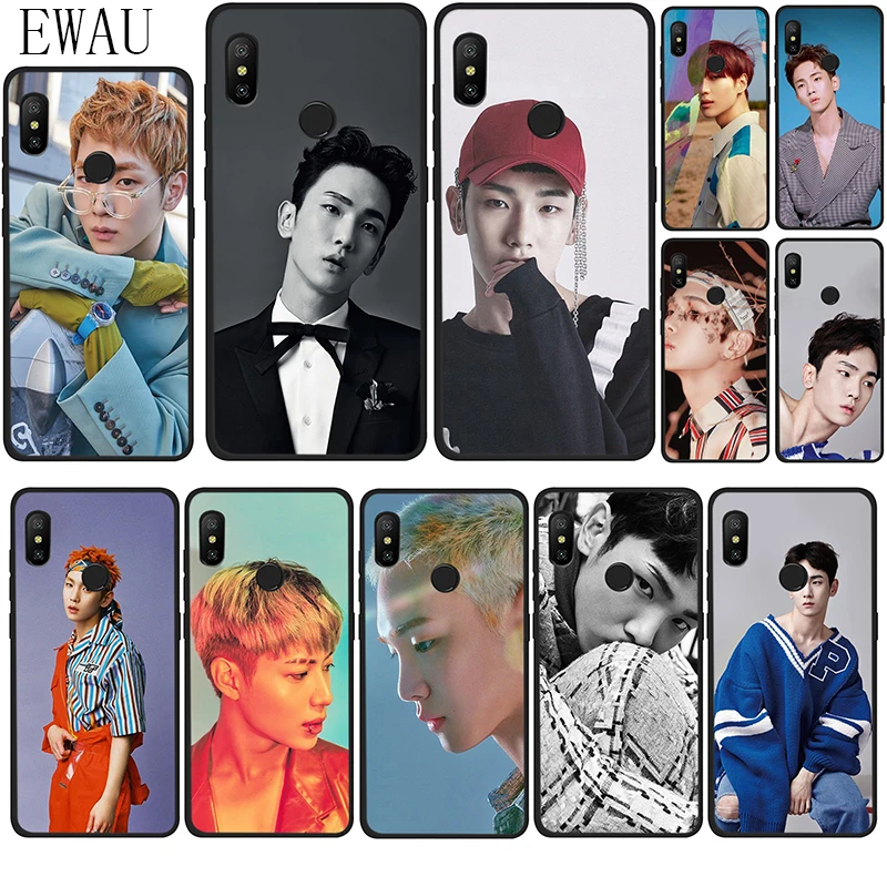 

EWAU Jonghyun Key Shinee Kpop Minho Silicone phone case for Xiaomi Redmi Note 4 4X 5 6 7 8 Pro 5A prime
