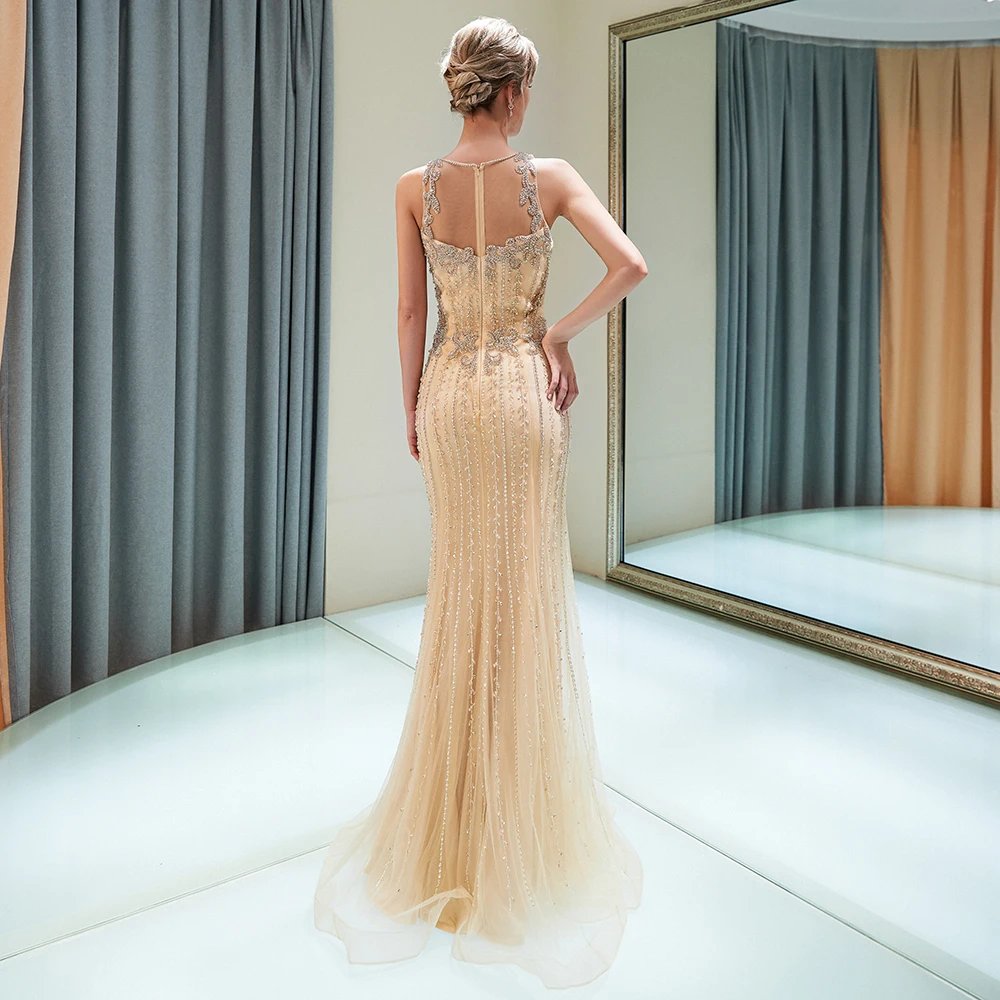Новое поступление Vestidos Elegantes вечернее официальное платье платья Реальные фотографии Vestidos De Fiesta De Noche CPS1169