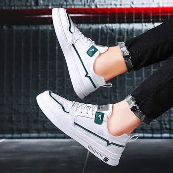 

New men's running shoes professional outdoor breathable comfortable fitness absorption Breathable cloth microfiber casual shoes