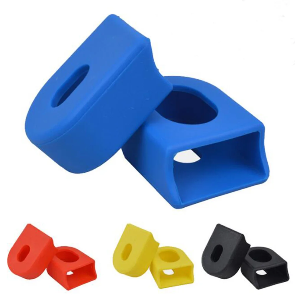 

1Pair Bike Crank Protector Cover MTB Bike Carbon Fiber Fixed Gear Crank Protectors Crankset Protective Cover Bicycle Accessories
