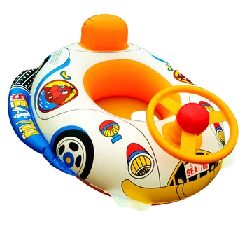 

Inflatable Swim Seat Swimming Aids Pool Float Ring Swim Trainer For Infant