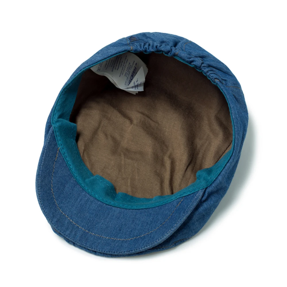 Baby Hat Kids Caps Blue Autumn Berets Cotton Newborn Caps Baby Children Accessories Adjust Hat Kids Party Top Dress KB-MZ118