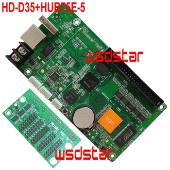 

HD-D35+HUB75E-5 1024*64 Asynchronous Full Color Control Card Work with P2 P2.5 P3 P4 P5 P6 P7.62 LED Module LED Display