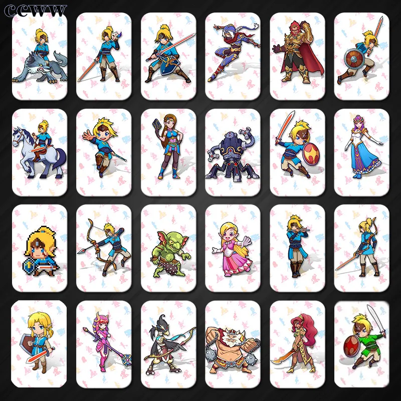 24PCS-Full-Set-Amiibo-Card-for-The-Legend-of-Zelda-Breath-of-the-Wild-Full-Set