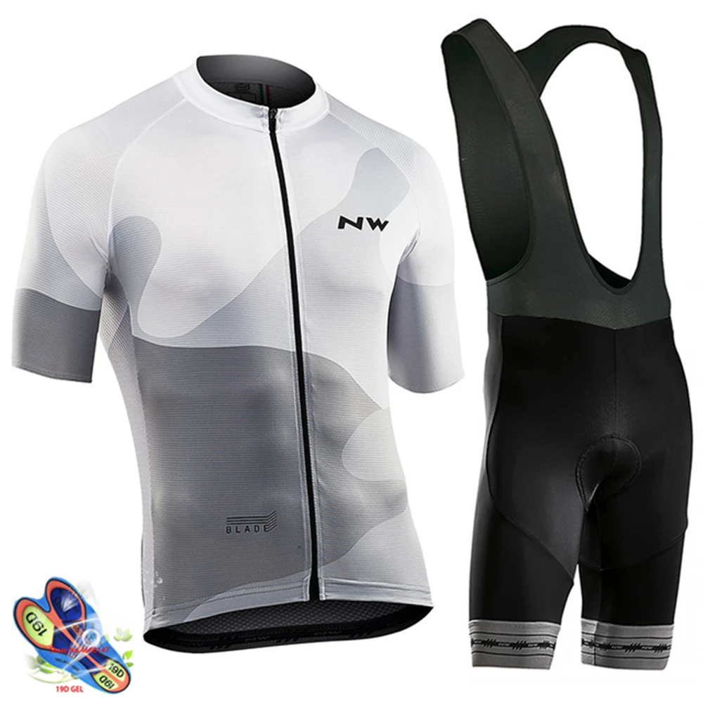 Northwave велосипедная майка Pro Team Ropa Ciclismo Hombre одежда для велоспорта велосипедный комбинезон шорты мужские Nw велосипед Джерси набор - Цвет: Bib cycling set