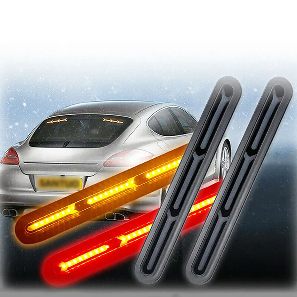 Автомобильный светильник 2x 60LED набор SUV грузовик панель DRL тормоз течёт сигнал поворота Стоп-полоска