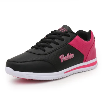 

2020 New Women Golf Shoes Outdoor Blue Black Anti-Skid High Quality Female Sport Sneakers Lace Up Women Trainer
