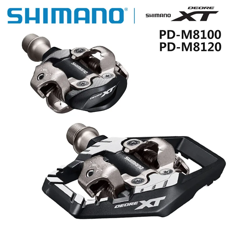 Shimano Deore XT PD M8100 M8120 XC гоночная педаль SPD MTB горный велосипед педали с sm SH51