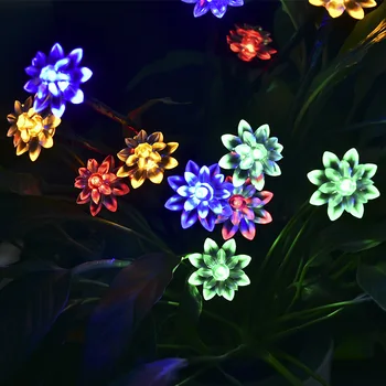 

2Pcs Outdoor Solar Garden Stake Lights Solar Powered Flower Lamp LED Solar Landscape Decorative Lantern for Garden Patio Backya