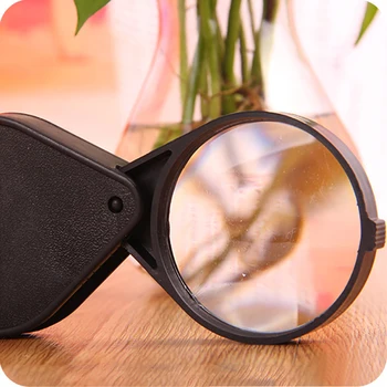 

60mm 6X Reading Map Multifunction Magnifier Jewelry Loupe Portable Folding Home Lens Gift Handheld Magnifying Glass Mini Pocket
