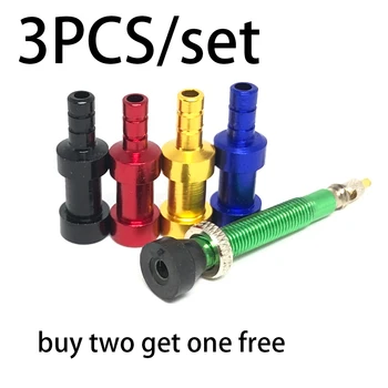 

3PCS French Valve Inflation Tool Aluminum Alloy French Valve Inflation Cap Bicycle Accessories