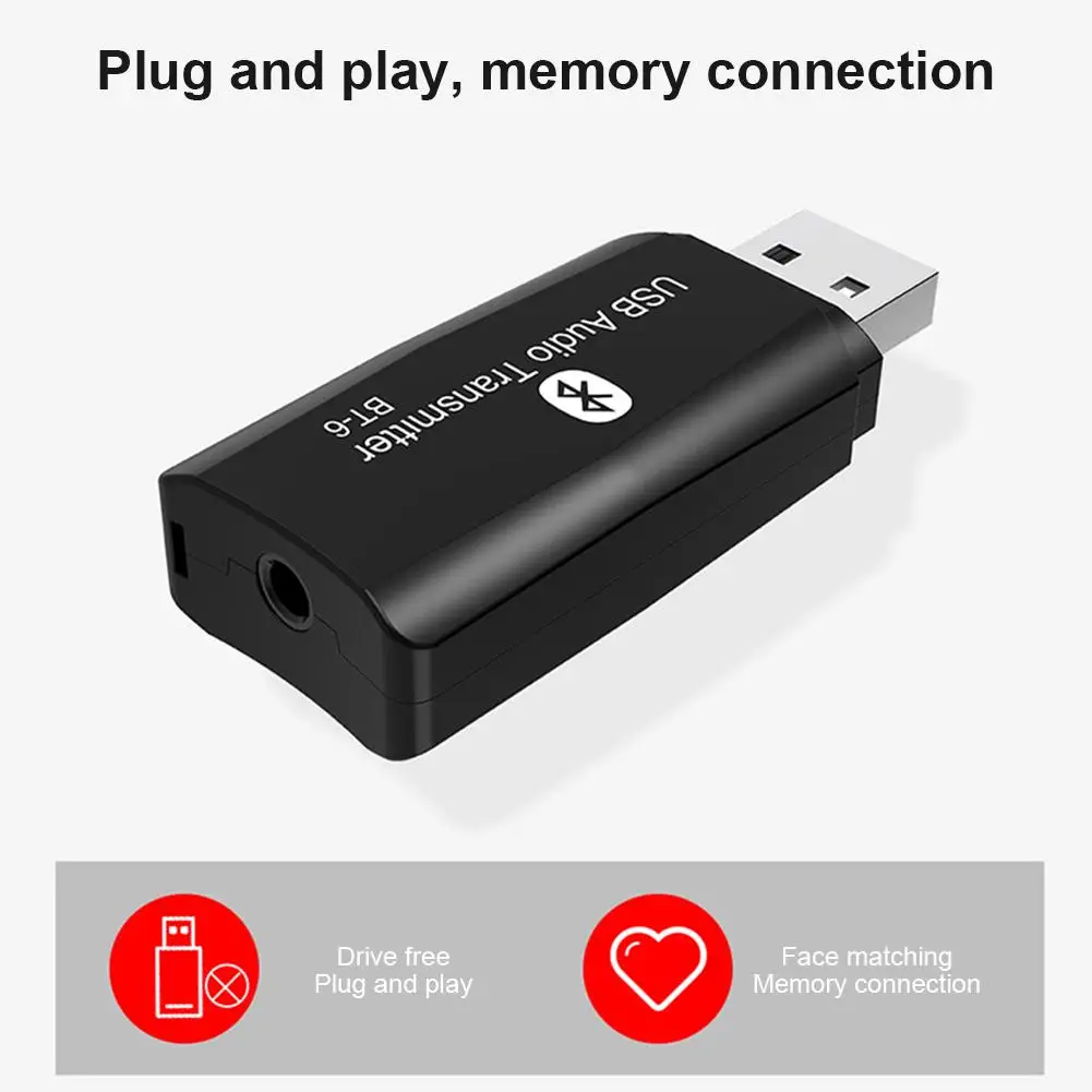 Беспроводной usb-адаптер Bluetooth для компьютера Bluetooth ключ USB Bluetooth 5,0 ПК адаптер Bluetooth аудио приемник передатчик