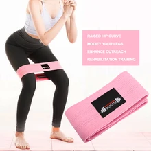 120 Lbs Resistance Hip Ring Latex Non-slip Anti-release Elastic Exercise Bands Legs Butt Squat Yoga Fitness Workout Stretch Band
