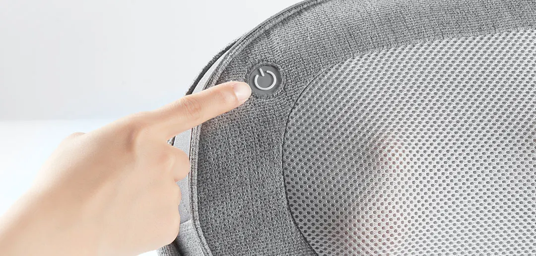 Xiaomi Lejia Massage Pillow Sleek Minimalist Design Constant Temperature Hot Pressure Whole Body Available One Button Control