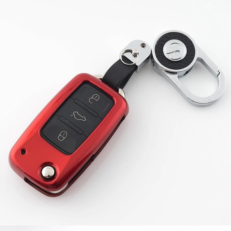 

Car Key Case Cover Protect ABS For VW Volkswagen Polo Caddy T5 Up Eos Tiguan Skoda A5 SEAT Leon Altea Golf Passat Beetle
