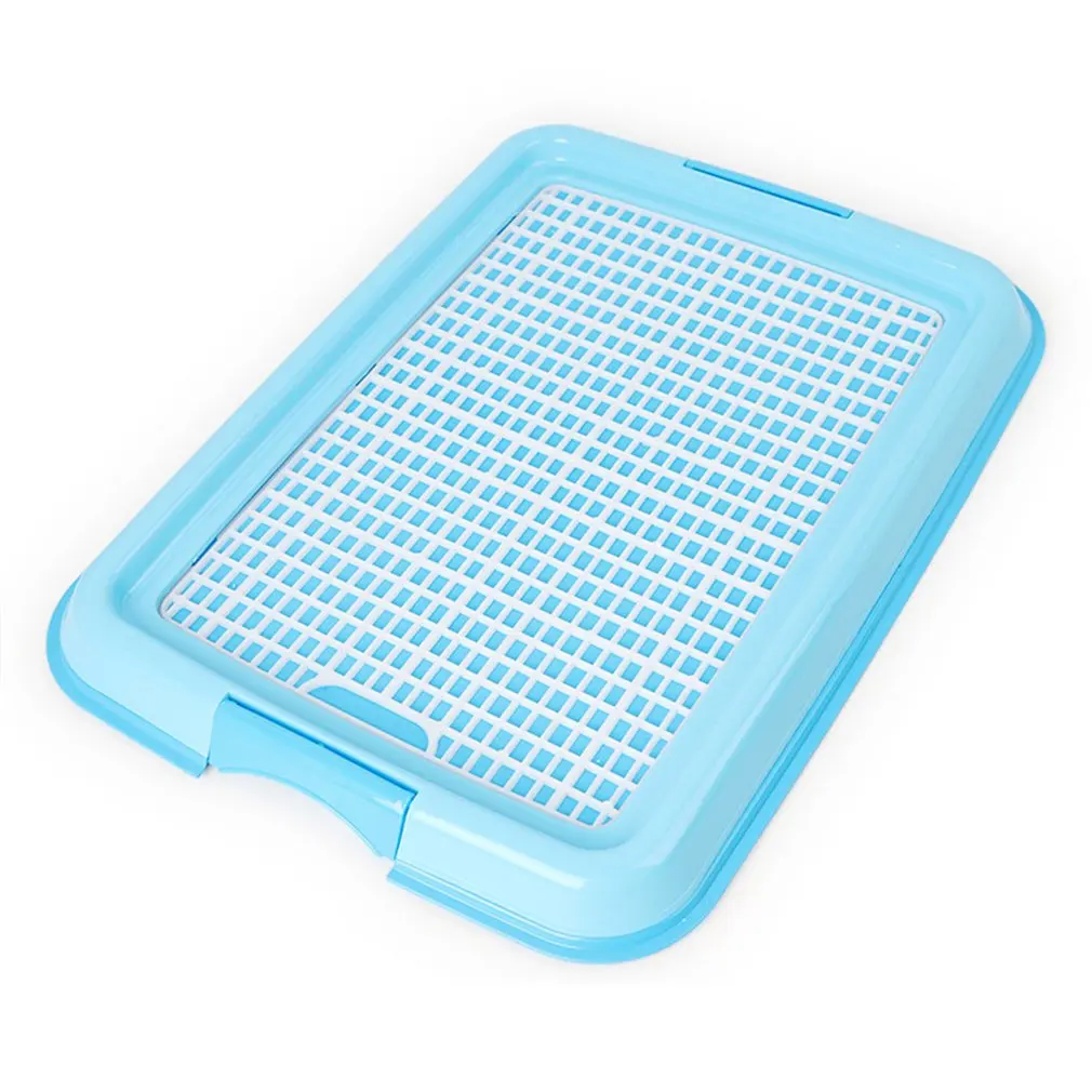 

Pet Dog Mesh Dog Toilet Pee Pad Tray Cat Mat Pet Potty Toilet Puppy Pee Training Clean Toilet for dogs Resin Pet Puuy Pad