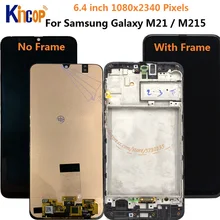 6.4 display display display substituição para samsung m215 lcd tela de toque digitador assembléia para samsung m21 m215f m215f/ds display
