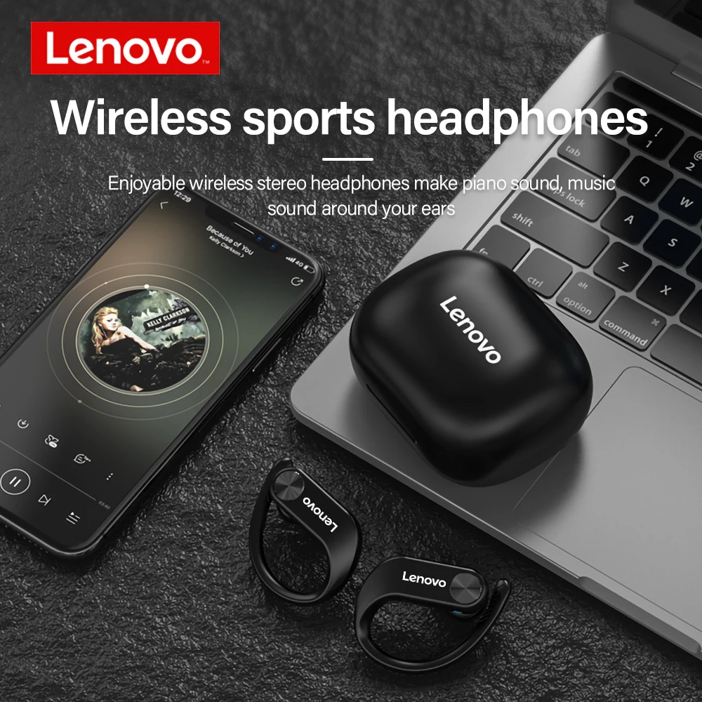 Jual Lenovo Tws Wireless Earphones 