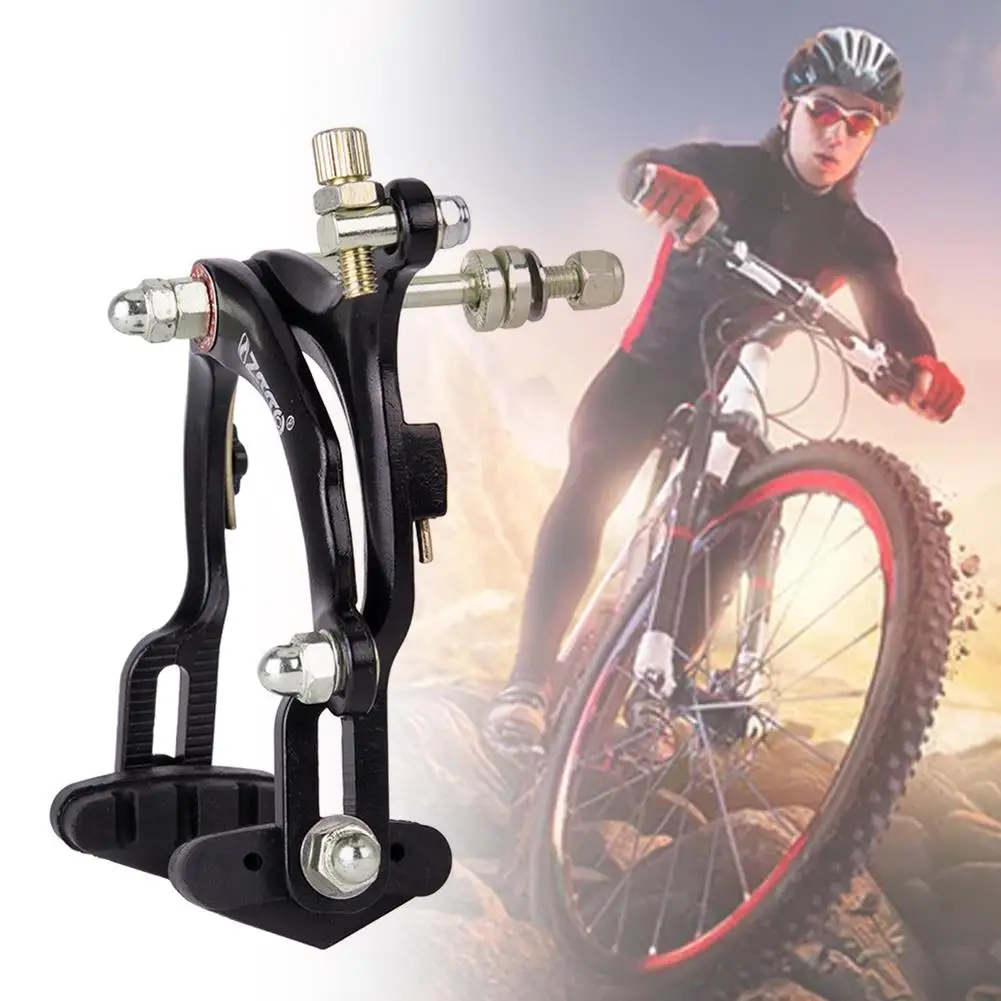 2pcs Bicycle MTB Brake Long Arm Clamp Aluminum Alloy C Brake Accessories Equipment Fit Bicycle Sports Car Recreational Vehicle