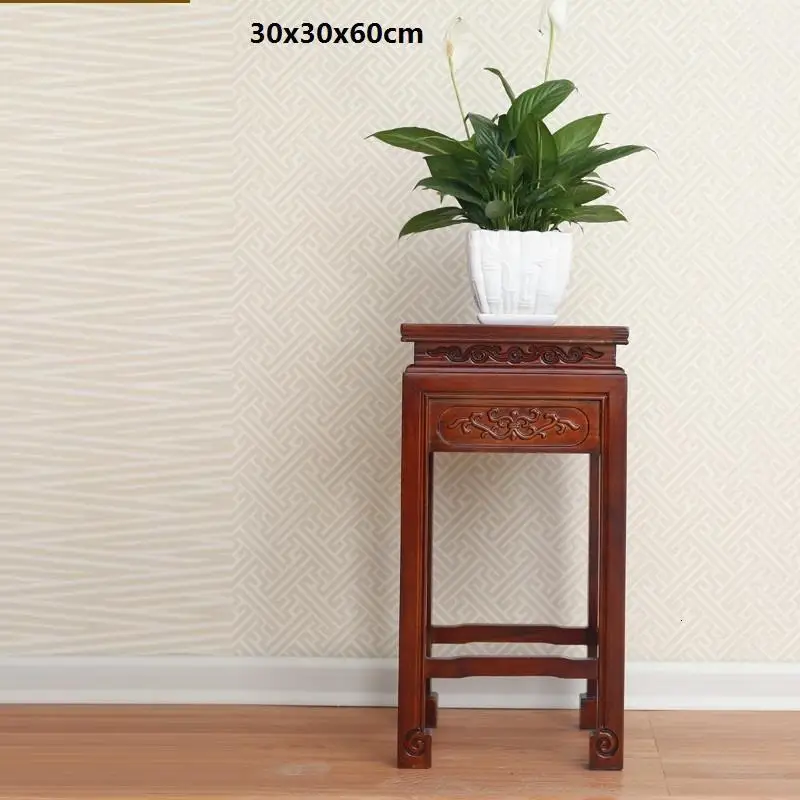 Version L Escalera деревянный плантенстандарт стол для Mueble Para Plantas стойки Крытый открытый стенд Dekoration балкон Цветочная полка для растений - Цвет: Version L