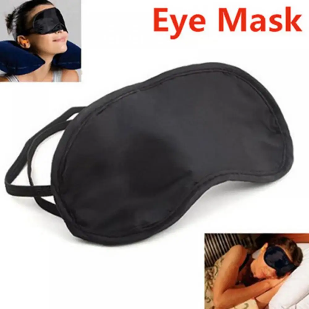 Eye-Bandage-Cover Headband Night-Mask Blindfold Eyepatch Adjustable Cool Soft 