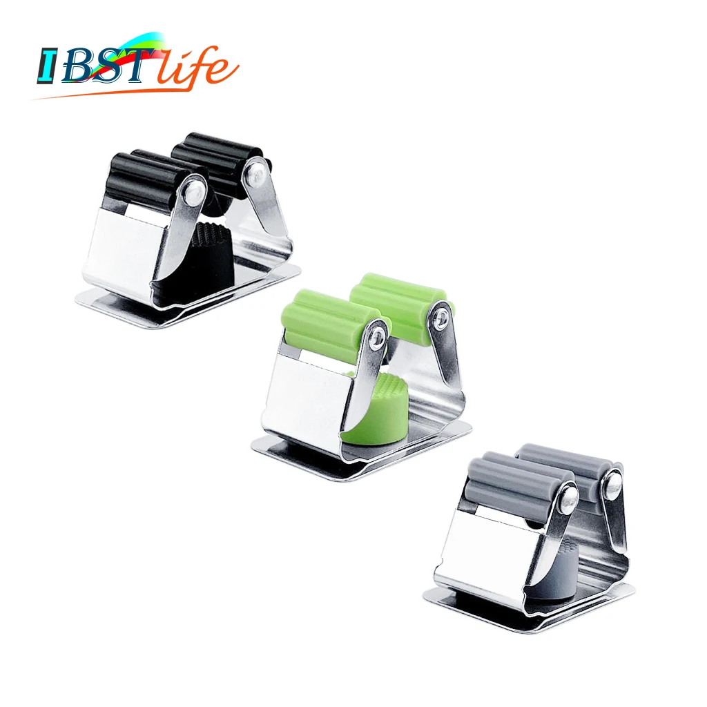 

Stainless Steel Fishing Rod Clips Club Positioning Clamps Holder Accessories Fixing Rack Wall Mount Rod Collection Rack Storage