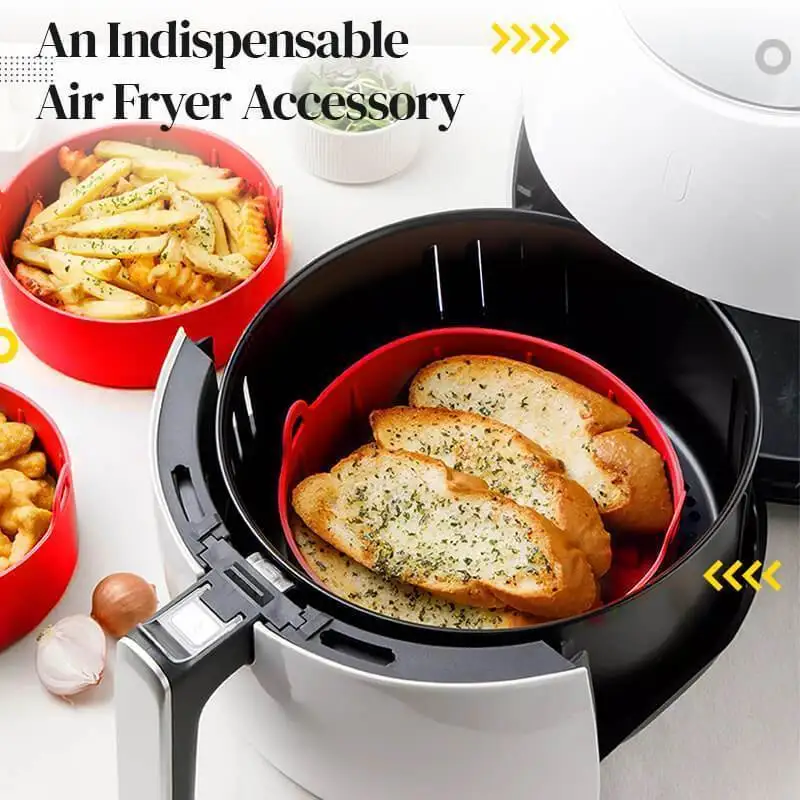 AirFryer Silicone Pot Multifunctional Air Fryers Accessories Bread