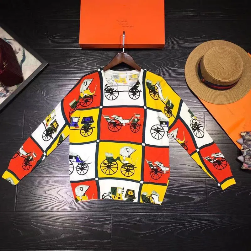 

AH0959 Fashion women's Sweaters 2019 Runway Luxury famous Brand European Design party style women's Clothing