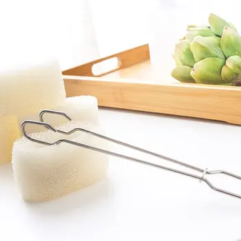 

Stainless steel handle Sponge Cup Brush Bottle Glass Cleaner Powerful replaceable Cleaning brush Head Sponge Cup Brushes