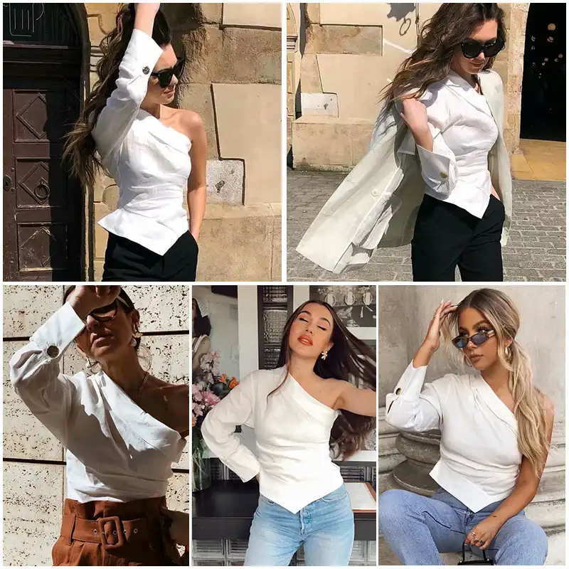 camisas blancas modernas