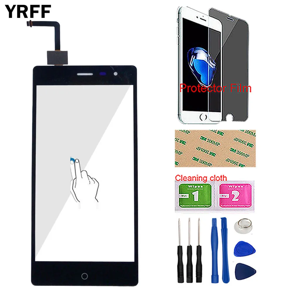 Front Glass For Ark Benefit A3 Touch Panel Digitizer Touchscreen For Ark A3 Phone Touch Screen Lens Sensor Tools Protector Film