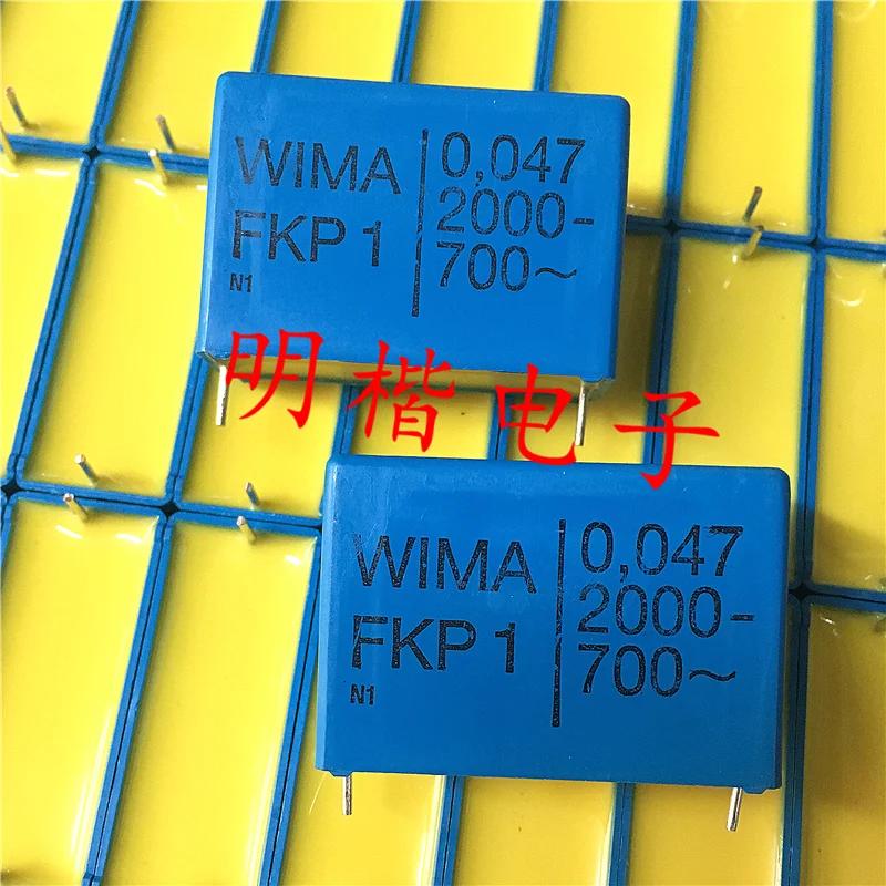 4 шт./10 шт. WIMA FKP1 series 0 047 мкФ/2000V 47nf 473 новые пленочные конденсаторы 38 мм Бесплатная