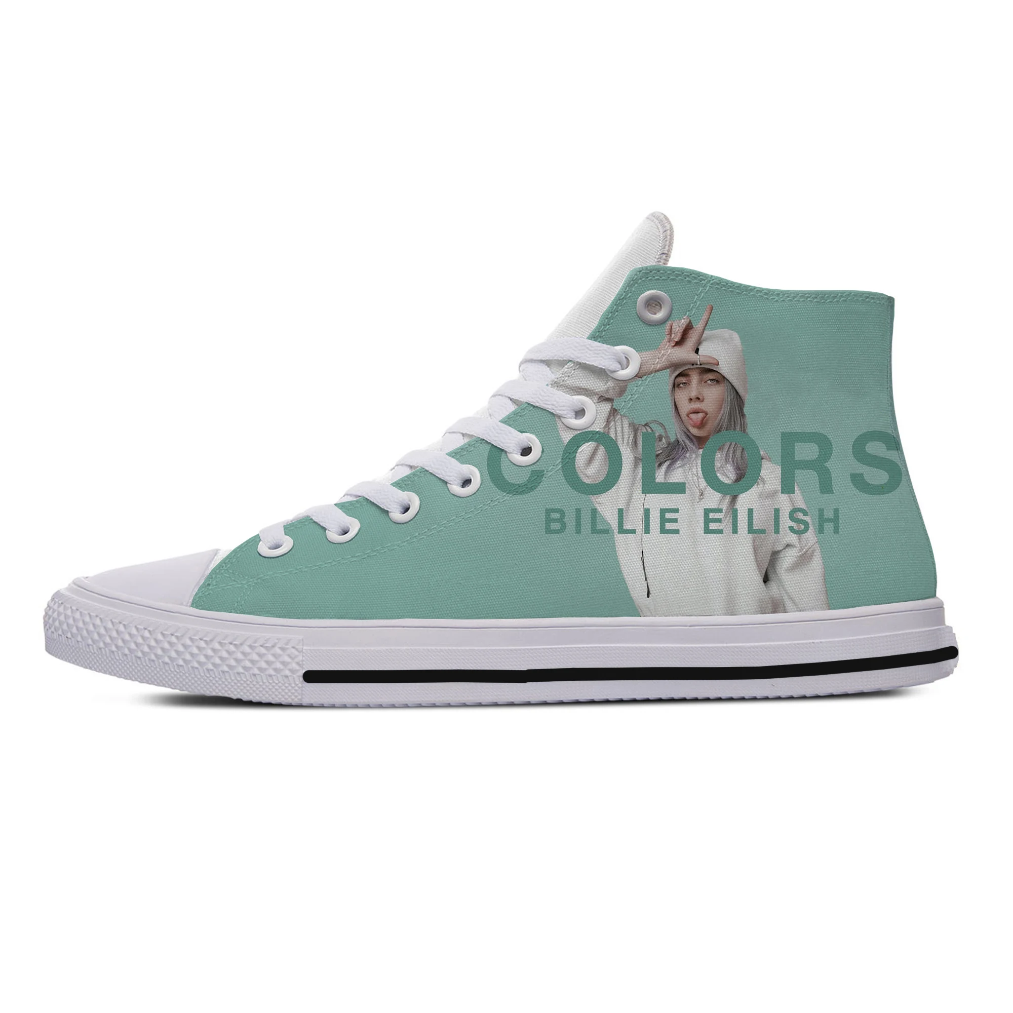 3D BILLIE EILISH HIGH TOP SHOES (5 VARIAN)