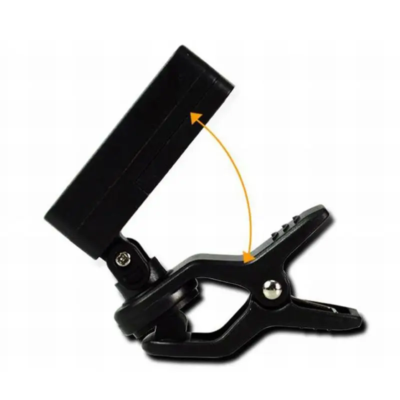 Digital Clip-on Electric Guitar Tuner Foldable Rotating Clip Ukulele Bass Guitar Parts & Accessories suit for guitar