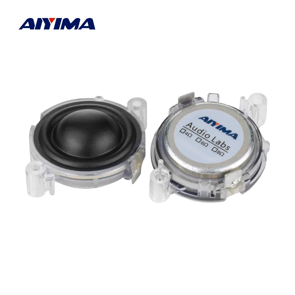 AIYIMA 2Pcs 1.25 Inch Dome Silk Film Tweeter Speaker 4 Ohm 20W Mini Neodymium Treble Loudspeaker For Harman Kardon - Цена: 667,05 руб. / lot