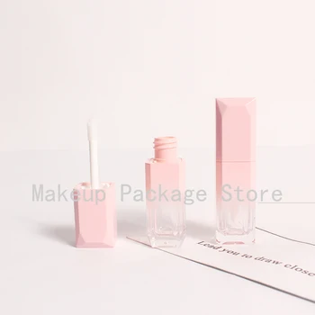 

Wholesale 5ml Empty Lip Gloss Tube/Bottle Lipgloss Tubes Gradient Pink Lip Tube Empty Lipgloss Bottles Makeup Refillable Bottle