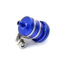CNC мотоцикл сцепления цилиндр главный масляный тормозной механизм бачок жидкости для Kawasaki Z 300 ABS Z 750 Z 800 Z 1000 ABS ER-6F 6N - Цвет: Синий