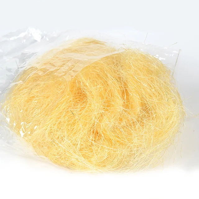 Nesting Material Pet Bird Nest Bamboo Finches Filled Grass Cage