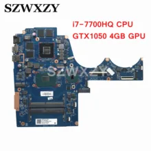 914772-601 DAG35DMBAD0 для hp двумя способами; женские 15-AX219TX 15-AX материнская плата портативного компьютера с SR32Q i7-7700HQ Процессор GTX1050 4 Гб GPU