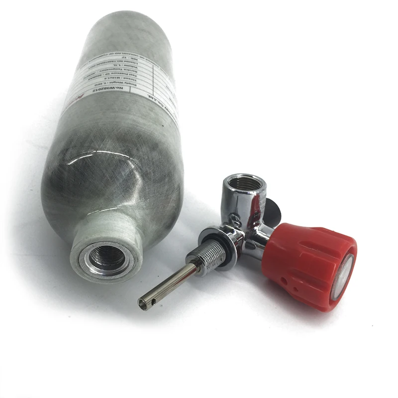 AC3011911 Acecare 1.1L PCP цилиндр из углеродного волокна для пейнтбола HPA баллон сжатого