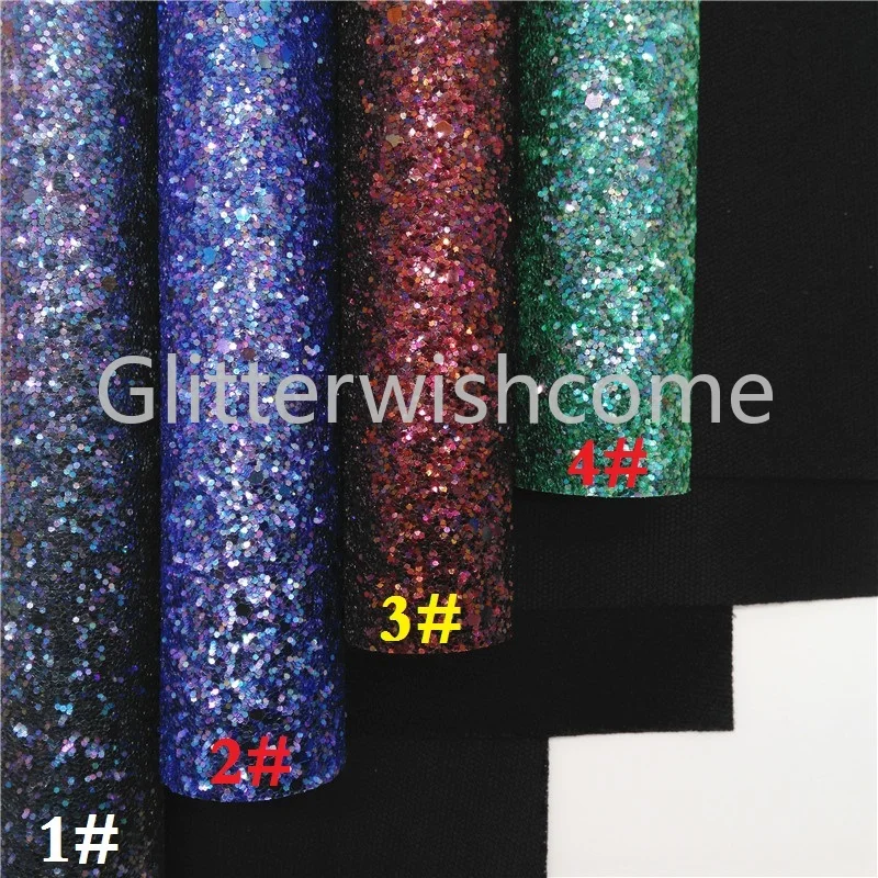 Glitterwishcome 21X29 см А4 Размер синтетическая кожа, плотная блестящая кожа, искусственная ткань из искусственной кожи винил для бантов, GM688A