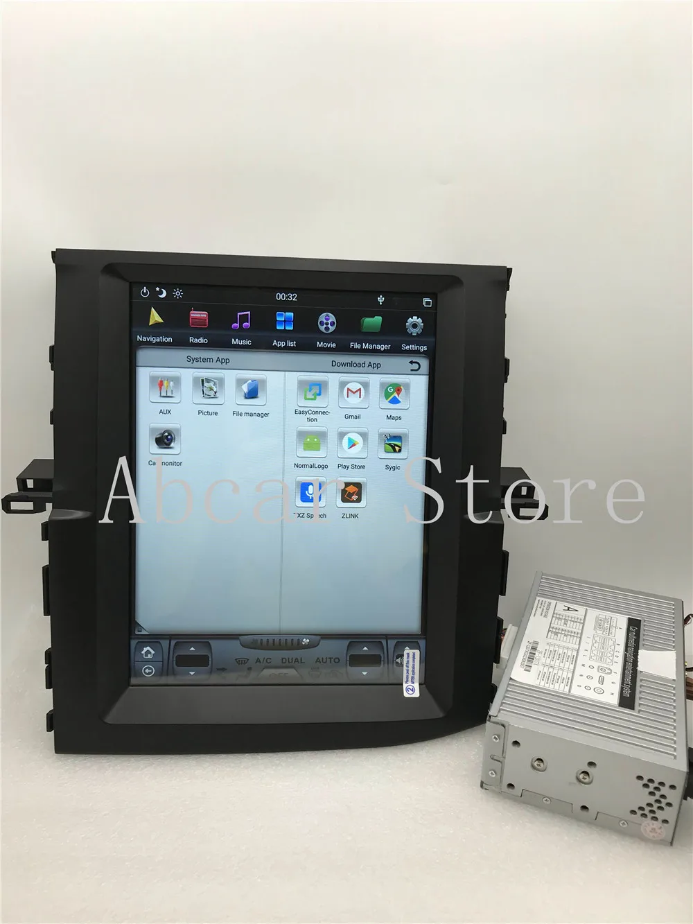 12," Tesla стиль Android 8,1 автомобильный dvd-плеер gps навигация для Toyota Highlander- стерео PX6 CARPLAY радио ips авто